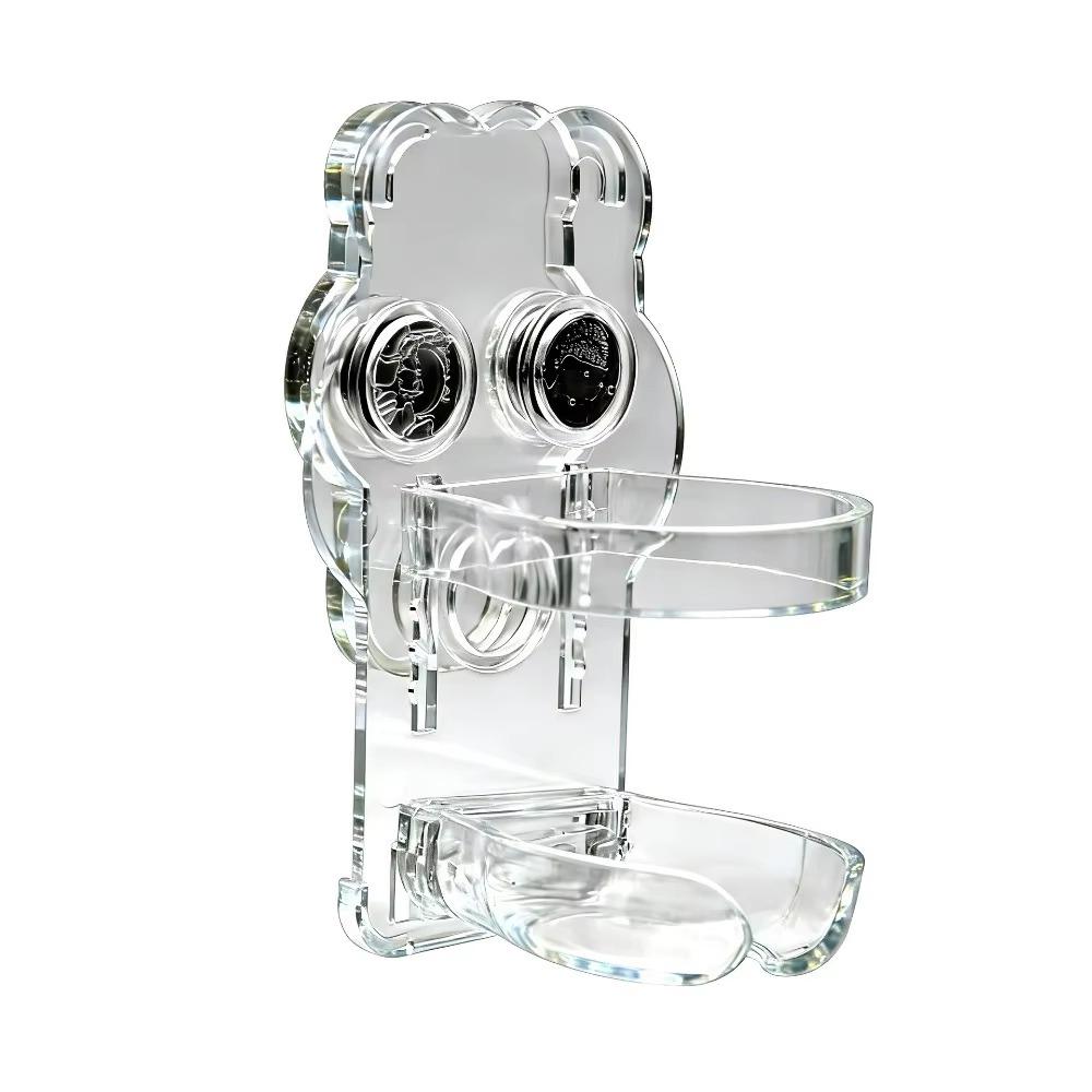 Transparent Pet Water Bottle Bracket Magnetic Drinking Bottle Holder  Small Pet Bottle Holder