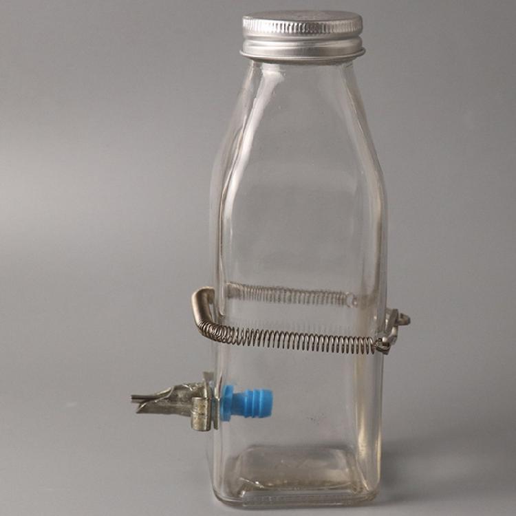 Rabbit Hamster Water Bottles Spring Clip Spring Fastening Water Drinking Bottles for Holding Small Animal Water Bottles