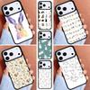 Bunny Rabbits Soft Phone Case for iPhone 16e 15 14 13 12 17 Pro Max Plus Air 17pro Cover Coque