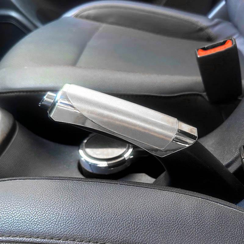 Car Handbrake Grips Hand Brake Cover Protection Cover Carbon Fiber Parking Brake Decoration Shell Interior Accessories Look Size