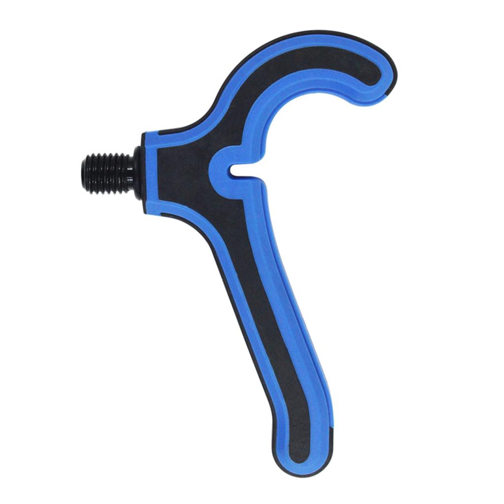 Carp Fishing Rod Rest Head Fishing Rod Butt Rests Fishing Rod Gripper with Thread M3/8 Fishing Pod Holder Fishing Parts