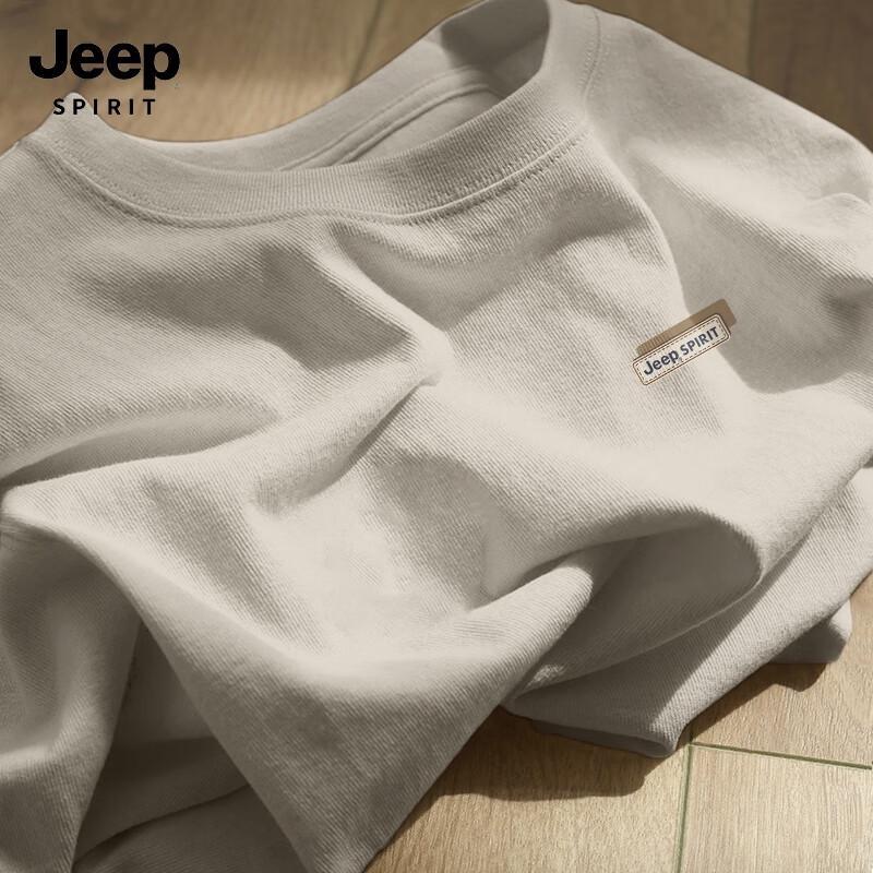 JEEP SPIRIT Men s Pure Cotton Long Sleeve T-Shirt XL