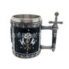 Medieval Skull Stainless Steel Mug Creative Styling Wine Set Commemorative Gifts Bar Personalized American Beer Mug