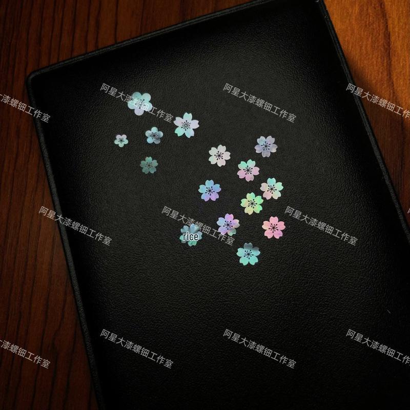 

Cherry Blossom Mother-of-Pearl Inlay with Abalone and Nacre Lacquerware Art