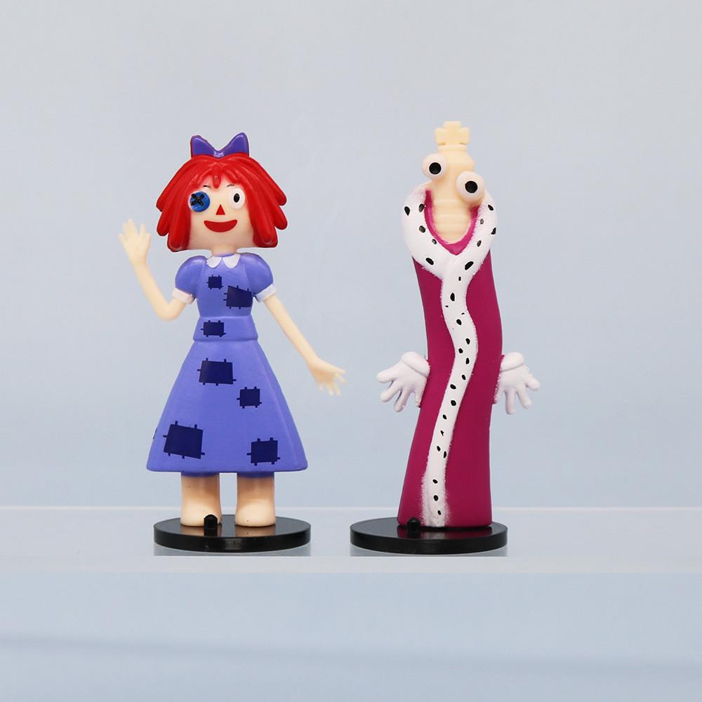 The Amazing Digital Circus Handmake Model Toy Rabbit Clown Decoration Cartoon