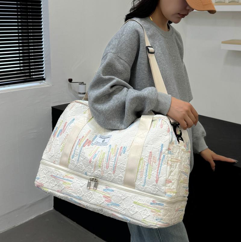 Large Capacity Fitness Bag Short-Distance Storage Travel Bag Sports Yoga Luggage Bag