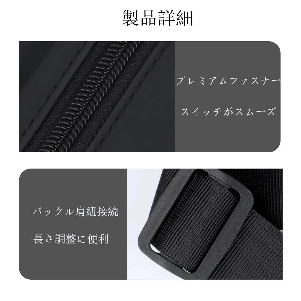 YACHUN Leg Large Adjustable Waist Pouch for Outdoor and Black Men's Bag/Waist Pouch, Capacity, Waterproof, Multifunctional, Size, Work, Travel,