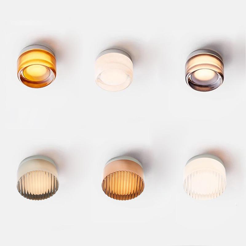 Nordic LED Ceiling lights Waterproof Wall lamp For  Bathroom Balcony Bedroom Entrance Indoor lighting Glass ceiling Lamp
