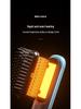 Portable Rechargeable Wireless Hair Straightener with Digital Display and Dual-Purpose Curling Comb