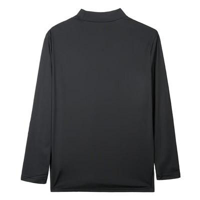 Men's Brushed Warm Mock Neck Long Sleeve T-Shirt