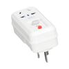 10A Leakage Protector Outlet Adapter Plug In Circuit Breaker Conversion Receptacle