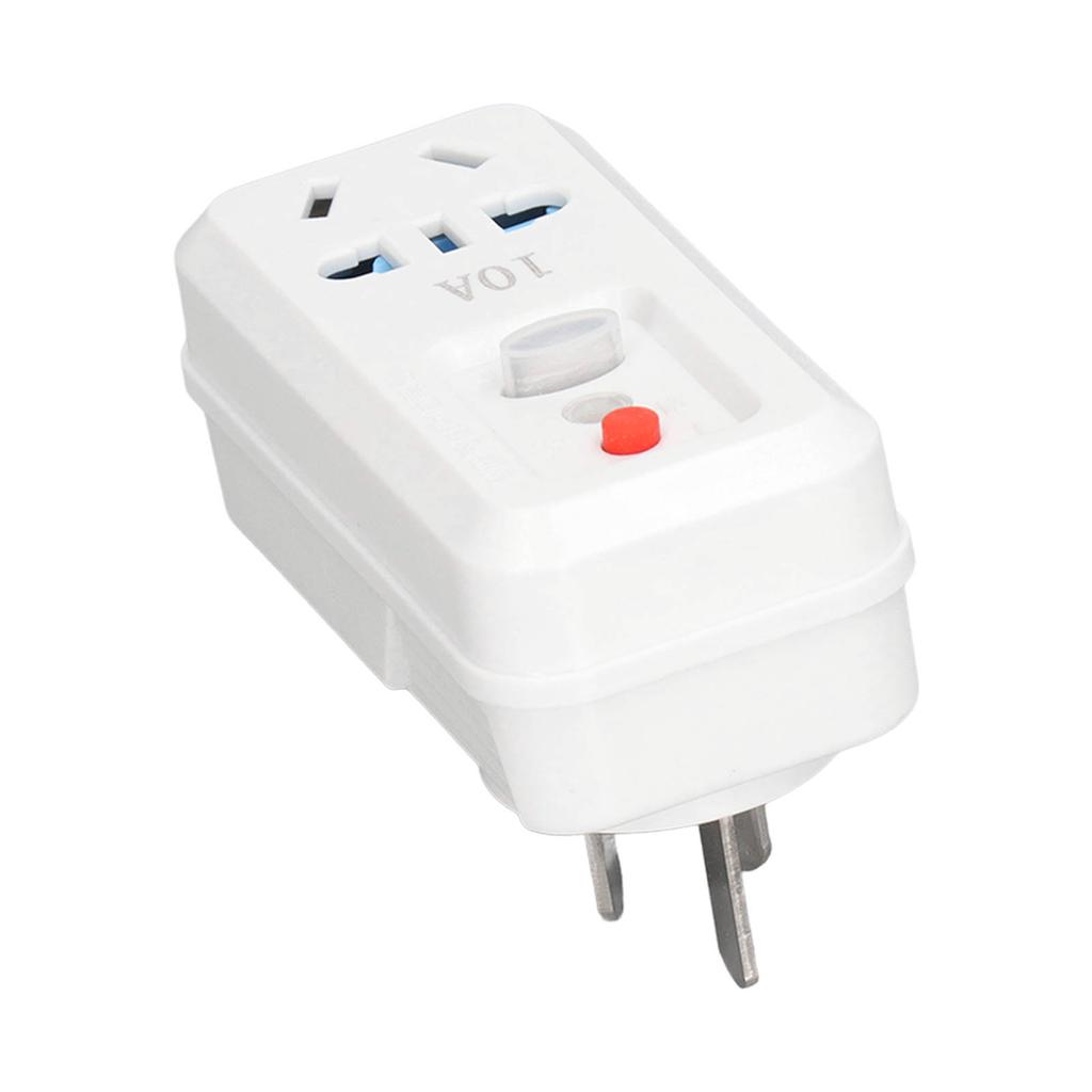 10A Leakage Protector Outlet Adapter Plug In Circuit Breaker Conversion Receptacle
