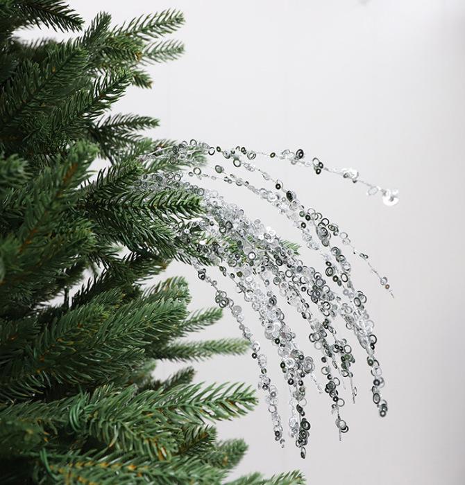 Roter Beflockter Bordeauxroter Samt Weihnachtsbaumkugel-Schmuck, 12er-Pack (6cm)