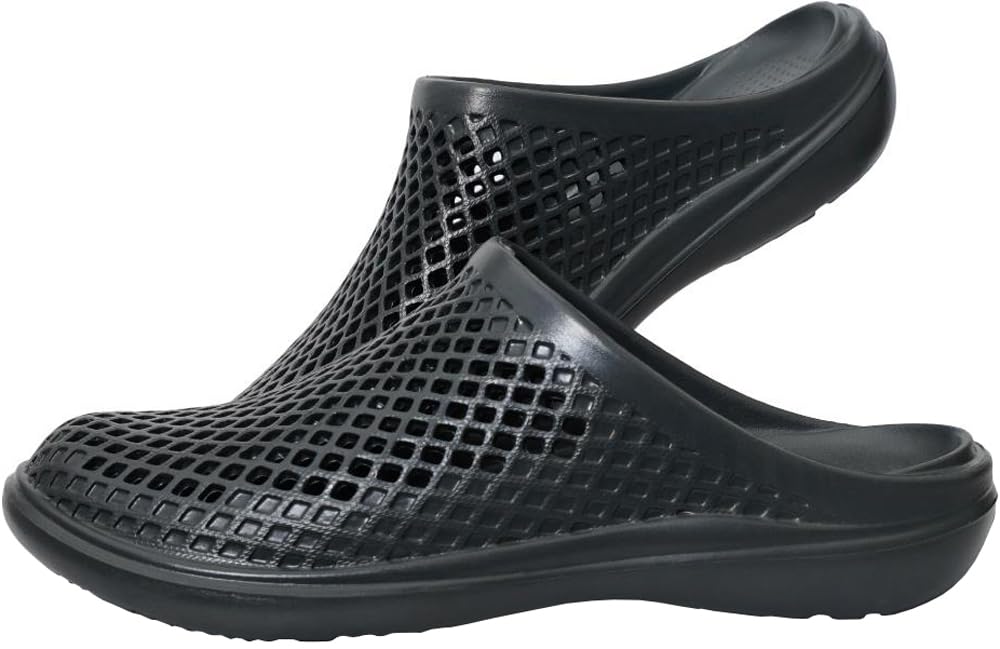 

Frontier Square Dark LL Size Breathable and for Men and and SQU-AIR Sandals, Gray, 28cm, Ventilated, Women, Clogs, Clogs.