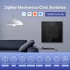 BSEED Zigbee 1/2/3Gang Smart Click Light Switches 1/2/3Way Tuya Smart Life Alexa Compatible Plus EU Power Sockets Glass Panels