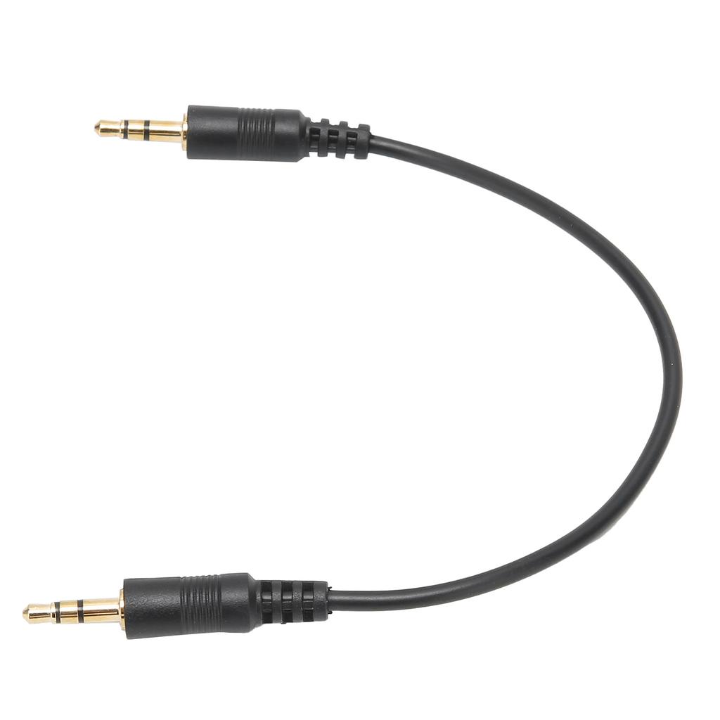 3.5mm to 3.5mm Stereo Audio Cable Male to Male AUX Extender Cord for IPhone iPad Headset0.3m