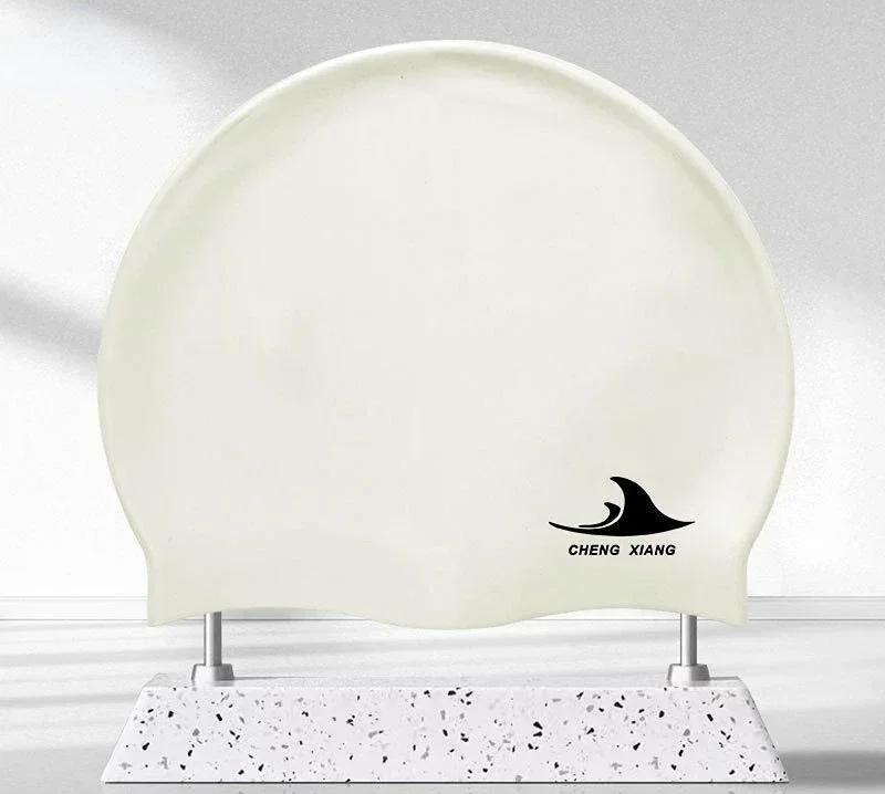 Swimming Cap Silicone Waterproof Swim Hat For Men Women Adult Kids Long Hair Pool Caps Diving Swimming Equipment Elastic Cap New