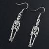 Skull Earrings Big Long Fashion Punk Jewelry for Women Girls Ladies Accessories