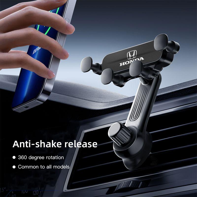 Gravity Car Phone Holder Air Vent Mount Cell Phone Holder For Honda Civic Fit Jazz Accord Pilot CRV Odyssey Passport City Vezel