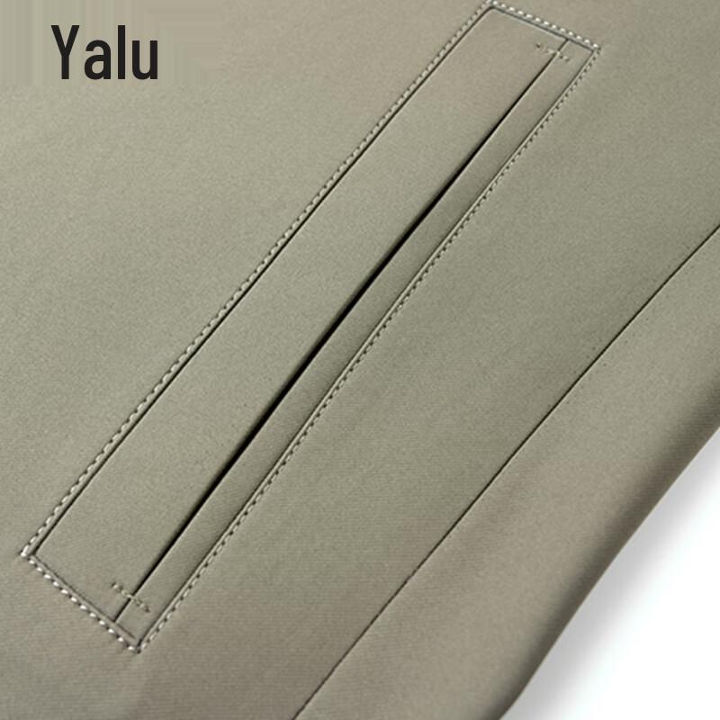 Yalu Men's Business Casual Mid-Length Trench Coat