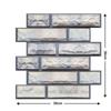 Kolej DIY Cihlový design pro nástěnnou dekoraci Nástěnná nálepka 3D Tapeta Pozadí Tapeta