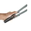 Non-Stick Silicone Tongs High Temperature Resistant Food Tongs Dishwasher Safe Kitchen Utensil for Grilling Steak Bread Food