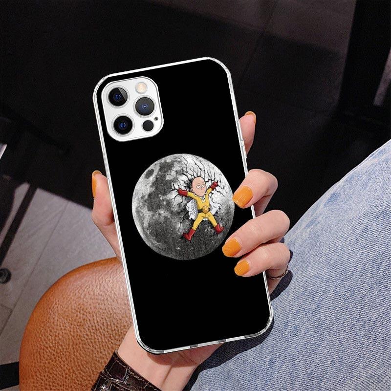 One-Punch Man Anime Phone Case For iPhone 17 Air 16 Pro Max 16E 15 + 14 Plus 11 12 13 Mini 7 8 SE Gift Print Cover Fundas 17 Air