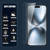 4 Pièces Verre Trempé Anti Espion pour iPhone 17e - Installation Facile Anti-Rayures 9H