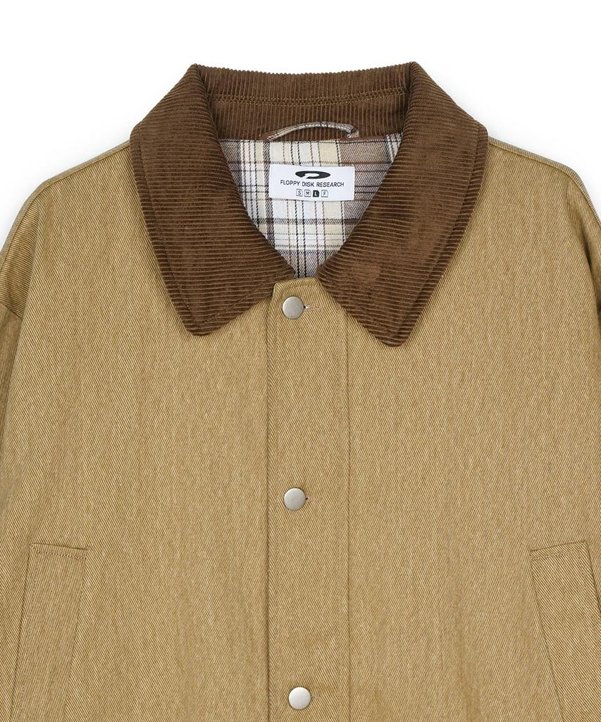 Fdr Work Safari Chore Long Jacket Brown