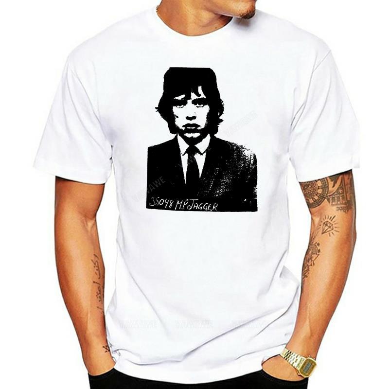 Humor brand teeshirt MICK JAGGER MUGSHOT TEE 15 ADULT SIZE SXL FREE SHIP ROCK OUTLAW NEW TSHIRT MAN TSHIRTS S