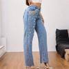 Pantaloni Casual Colorati alla Moda da Donna, Jeans Colorati Versatili Slim Fit