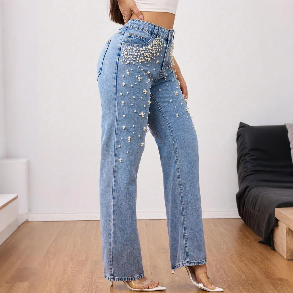 Pantaloni Casual Colorati alla Moda da Donna, Jeans Colorati Versatili Slim Fit