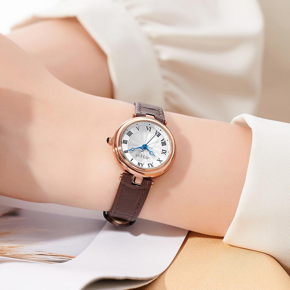 Jyullieoseu Ja-1480 Domed Roman Numeral Women'S Watch
