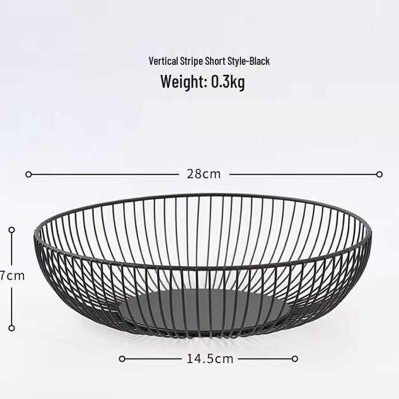 ZISIZ Stainless Steel Light Luxury Fruit Bowl Set