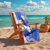 1pc Passion Soccer Cartoon Quick Dry Microfiber Bath Towel for Swimming Surfing Camping Unisex Holiday. SJT720129