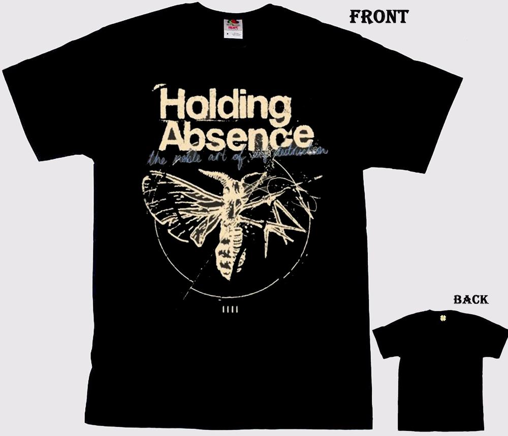 New! Holding Absence Merch Ha Kintsugi Moth T-shirt XL
