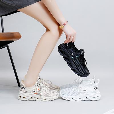 Lässige Wanderschuhe für Damen, leichte, atmungsaktive Lauf-Sneakers aus Mesh, Tennisschuhe, rutschfeste, sportliche Workout- und Joggingschuhe für das Fitnessstudio für Frauen