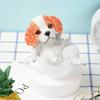 Home Decoration Cute Resin Dog Table Living Room Decoration Tea Cup Simulation Dog On Desk Resin Dog Statues Cute Dog Home Deocr