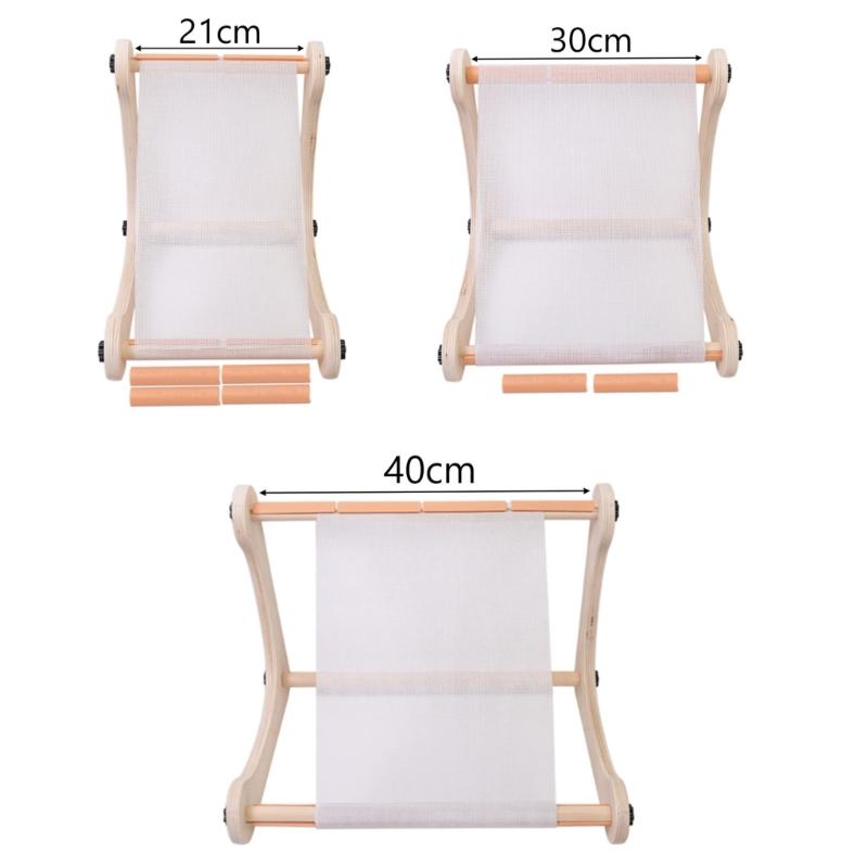 Adjustable Desktop Crosses Stitching Embroidery Frame With Ergonomic and Easy Assembly for Home Crafting