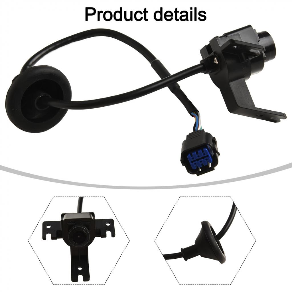 Rear Back View Camera For Hyundai Elantra N Line Models In Black Color