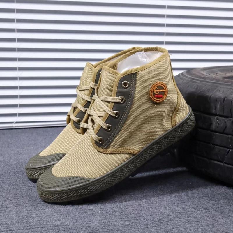 Schweißer Arbeitsschuhe Herren High-Top Verschleißfest Liberation Neu Landwirtschaftliche Schuhe