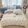 2026 Student Dormitory Pure Cotton Fresh Style 4-Piece Bedding Set