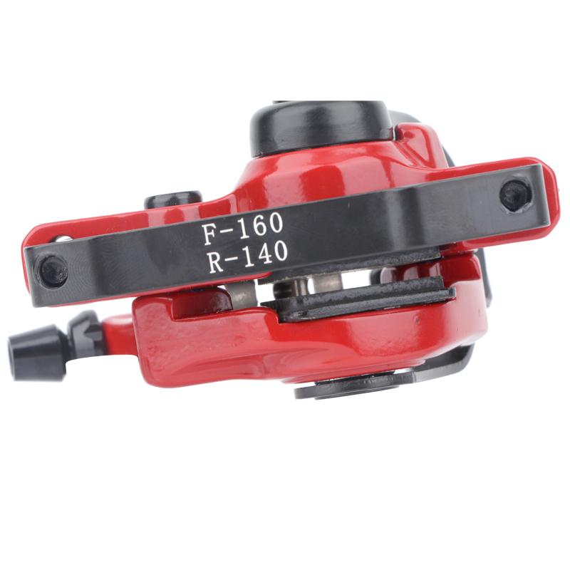 ZOOM DB680 Bicycle Brakes Mtb Mechanical Disc Brake Set For Mountain Bike Electric Scooter Caliper With Rotor 160mm Cycling