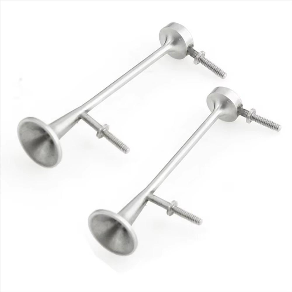 1 Pair 1:14 Speaker Whistle Mode Metal Simulation Speaker Decorate  RC Truck Model