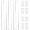 4Pcs RV Refrigerator Bar Adjustable RV Fridge Tension Rod Multipurpose Fridge Bar To Hold Drink Food RV Refrigerator Accessories