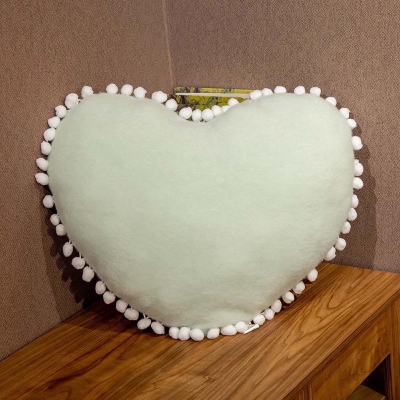 Simple Wind Love Throw Pillow Red Hug Heart Sofa Bay Window Cushion Girls Pillow Room Decoration Car Waist