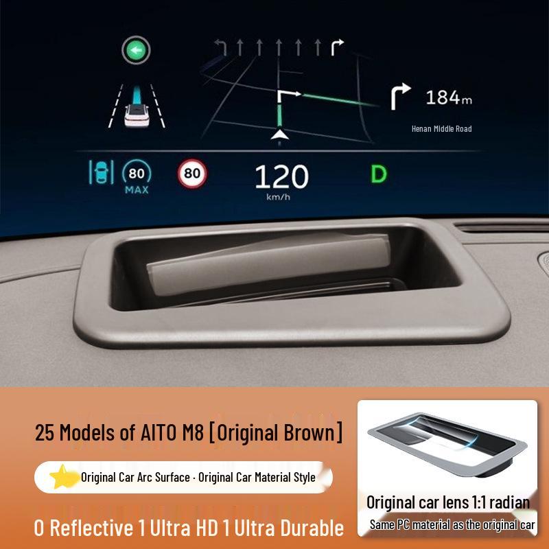 AITO M8 HUD Protective Cover: Dust & Scratch Protection for Car Interior