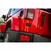 Rear Tailgate Left Below Light Decor Cover Trim For Jeep Wrangler Jk Jku 07-17