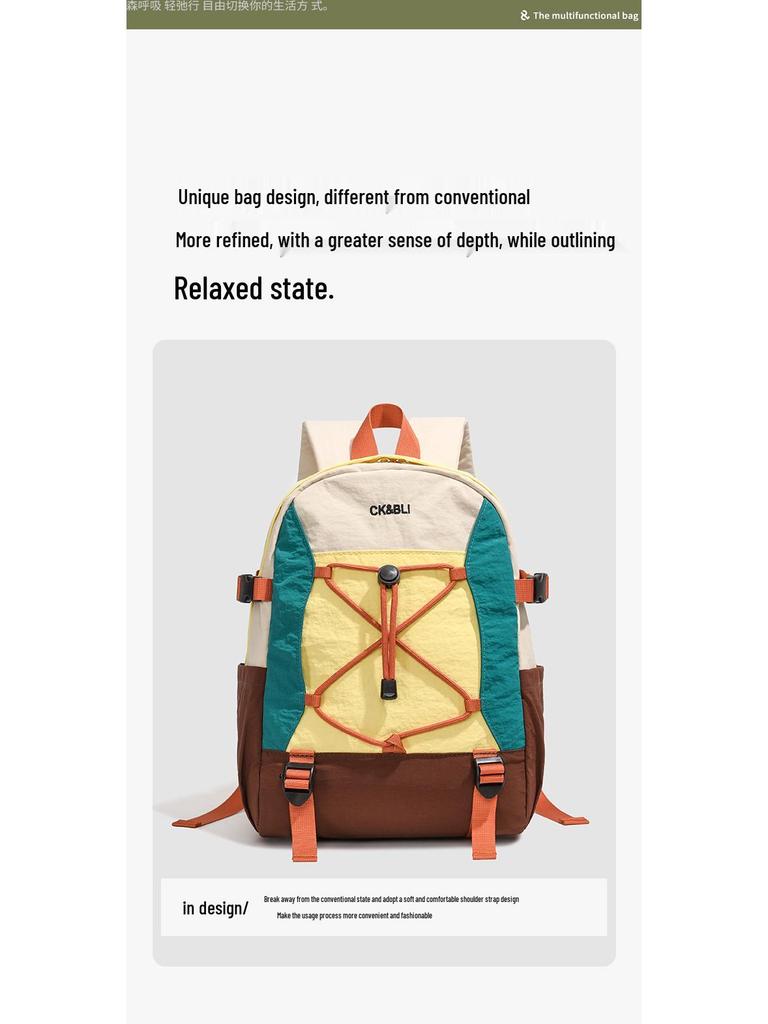 Lightweight Outdoor Sports Backpack: Versatile Bag for Cycling, Hiking, Commuting, and School