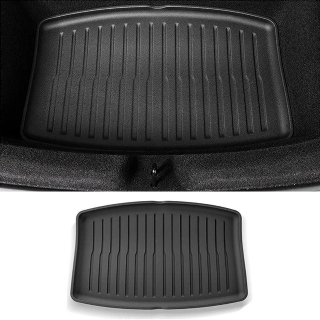 Car Trunk Mat for Tesla Model 3+ Highland 2024 Front Rear Trunk Mat TPE